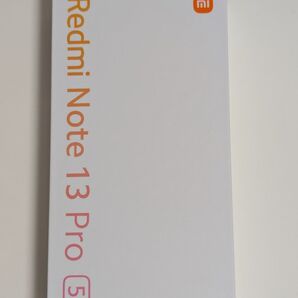新品未開封 Xiaomi Redmi Note 13 Pro 5G パープル