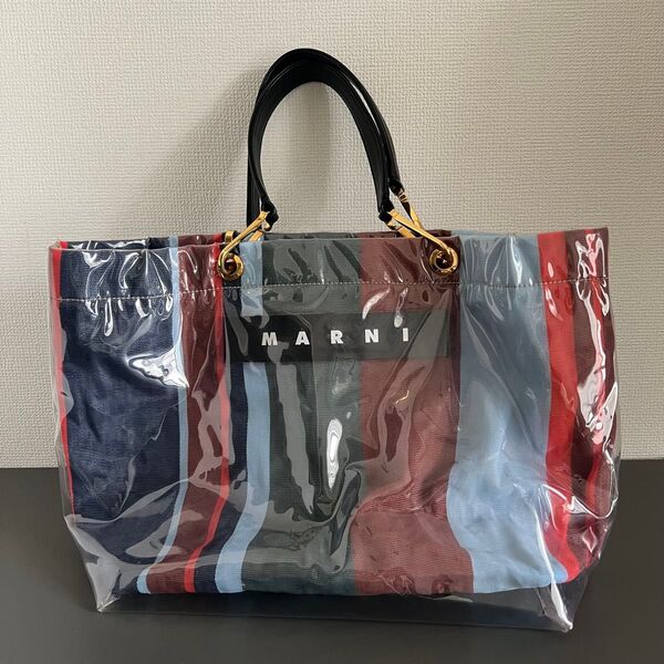 MARNI glossy grip トートバッグ