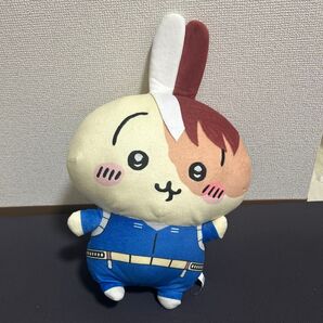 ちいかわ うさぎ × ヒロアカ 轟焦凍 ぬいぐるみ
