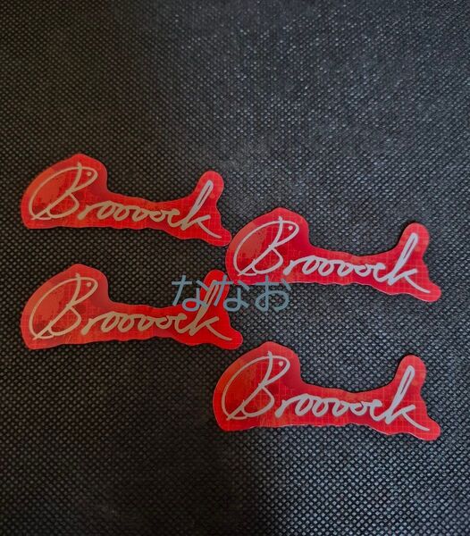 ワイテルズ 武道館 サインステッカー Broooock
