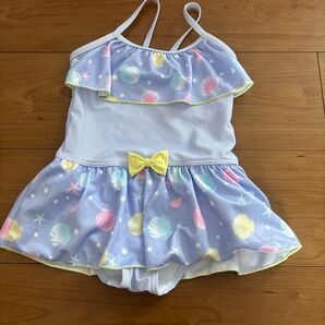 女の子 水着 貝殻柄