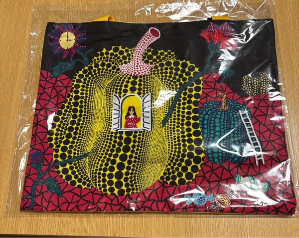 京セラ美術館 草間彌生 版画の世界 限定品 トートバックhello