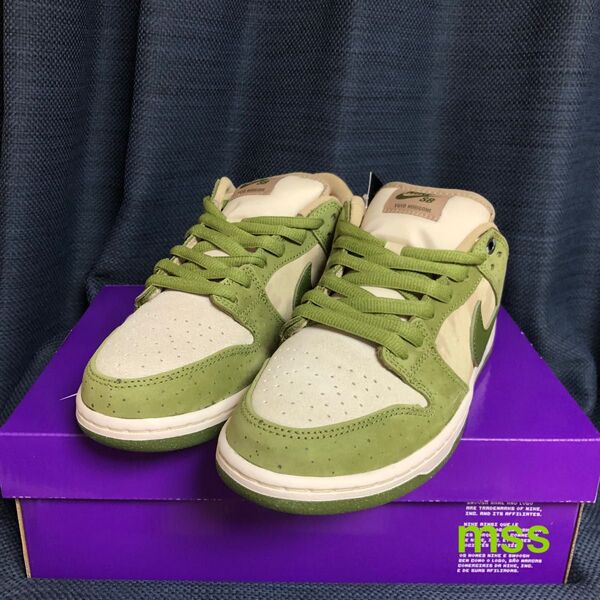 Yuto Horigome × Nike SB Dunk Low "Matcha" 27.5cm