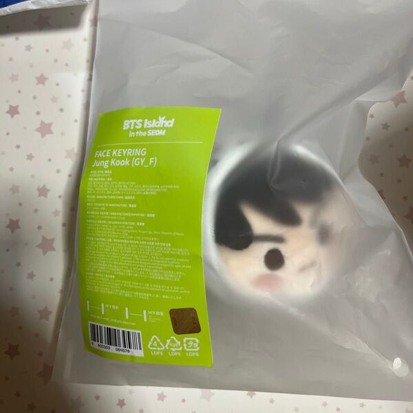 BTS ジョングク jungkook Festa 2025 フェイスキーリング Face Keyring BTS Isiand