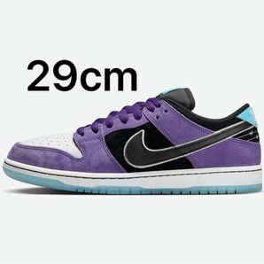 Hayley Wilson × Nike SB Dunk Low Pro Black and Court Purple 29cm