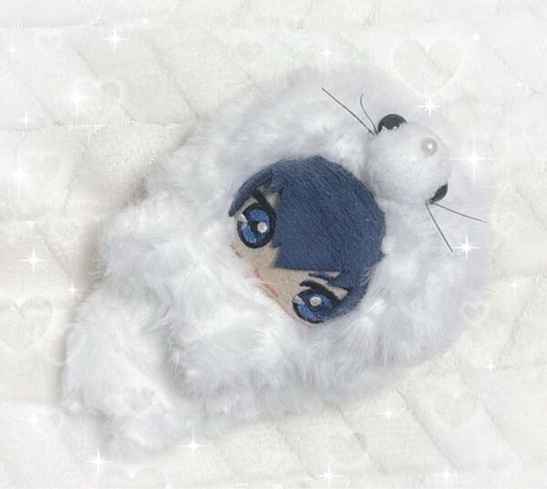 【ぬい服】10cm対応アザラシ着ぐるみ*ぬい撮り・推し活に ブルロ展 にじぱぺっと