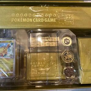 ポケモンカード 25thゴールデンボックス(golden box) サプライ ダメカン・コイン・プレイマット・スリーブ(プロモ無)
