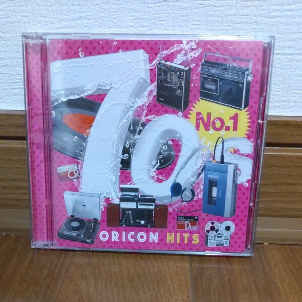 No.1 70s、No.1 80s、No.1 90s、オリコンヒット3枚、各アルバム2枚組入りです。中古品ですが、美品です。