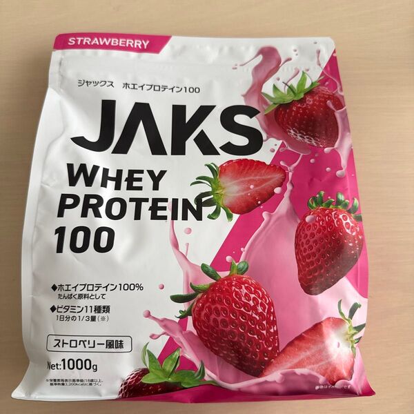 JAKS ホエイ プロテイン 1kg 国内製造 ビタミン 高濃度 高たんぱく質
