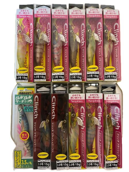 シマノ セフィア クリンチ フラッシュブースト 3.5号、3.0号 他 まとめ売り D