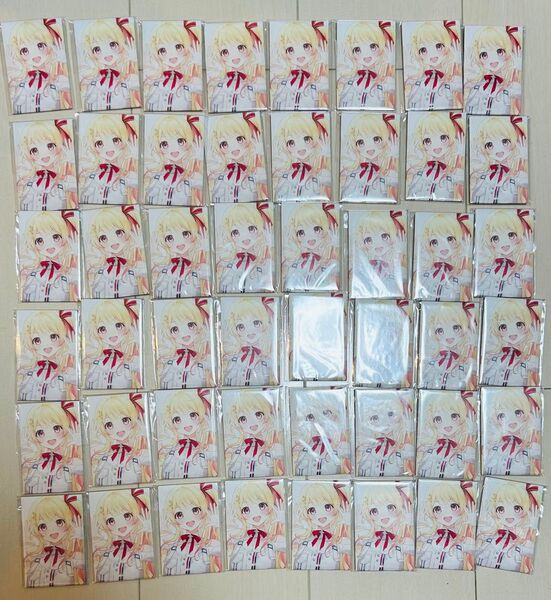 ホロライブReGLOSS スクエア缶バッジ 音乃瀬奏 応援イラストver 48個