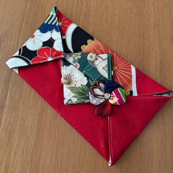 ハンドメイド ティッシュボックスカバー 和柄 ボックスティッシュカバー 手作り