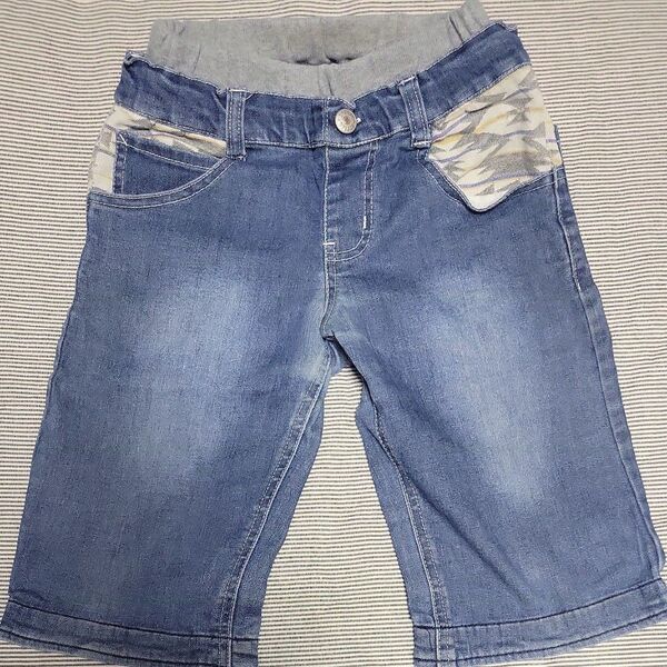 BREEZE デニム ハーフパンツ 130cm