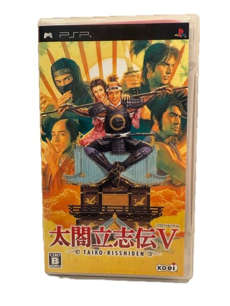 中古美品【PSP】 太閤立志伝V コーエー プレイステーションポータブル