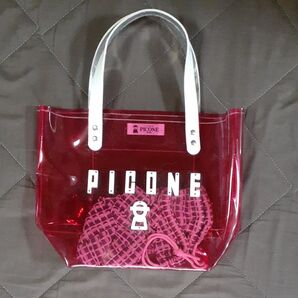 PICONE ビニールトートバッグ