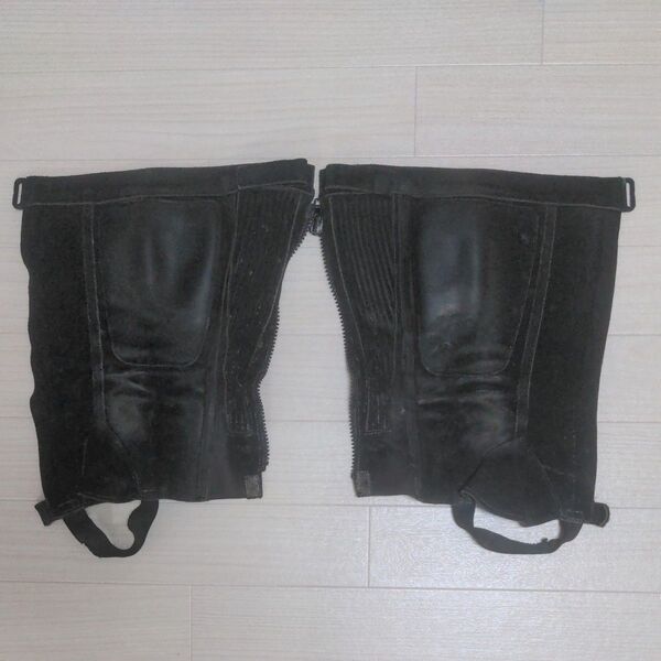乗馬用チャップス サイズS 黒