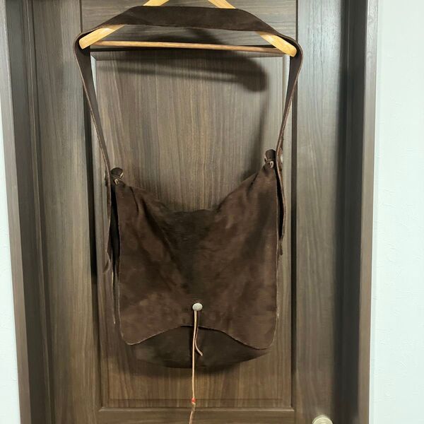 ゴローズ ディアスキンバッグ M ブラウン 焦茶 DEER SKIN goros gors goro's ポーチ