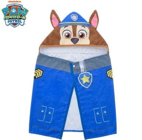 パウパトロール プラチナムザッカ フード付バスタオル
