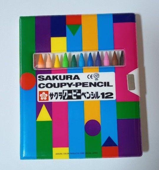 SAKURA サクラクーピーペンシル12 サクラクレパス クーピーペンシル