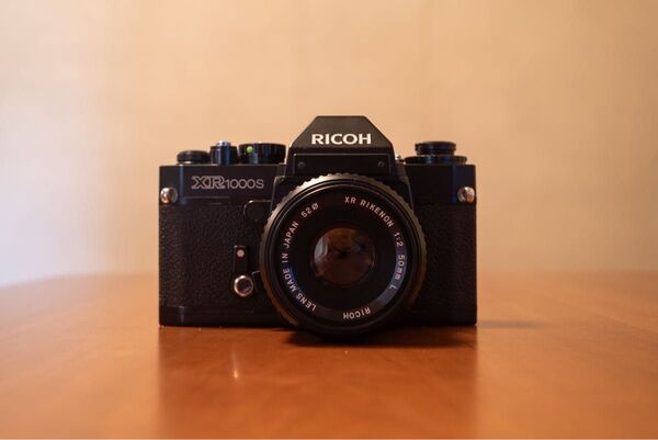 RICOH XR1000S 一眼レフ XR RIKENON 50mm f2 L 和製ズミクロン