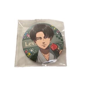 進撃の巨人 縁日 缶バッジ リヴァイ 未開封