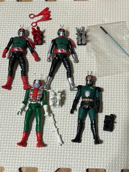 掌動xx 仮面ライダー 1号 2号 V3 ブラックRX