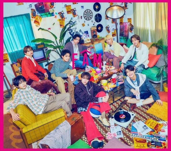 FAM (初回限定盤A)(Blu-Ray付)(特典:FAMオリジナルステッカーシートver. A(A4サイズ)付)