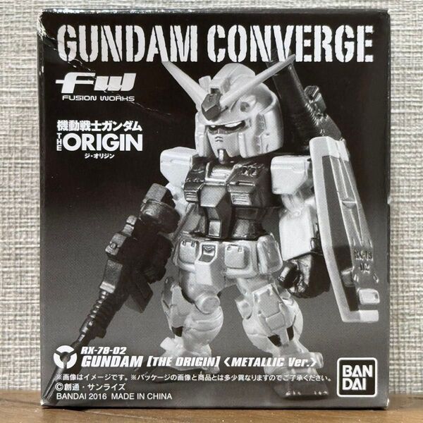 【箱未開封発送】 劇場限定 ガンダム コンバージ ガンダム THE ORIGIN メタリック Ver.
