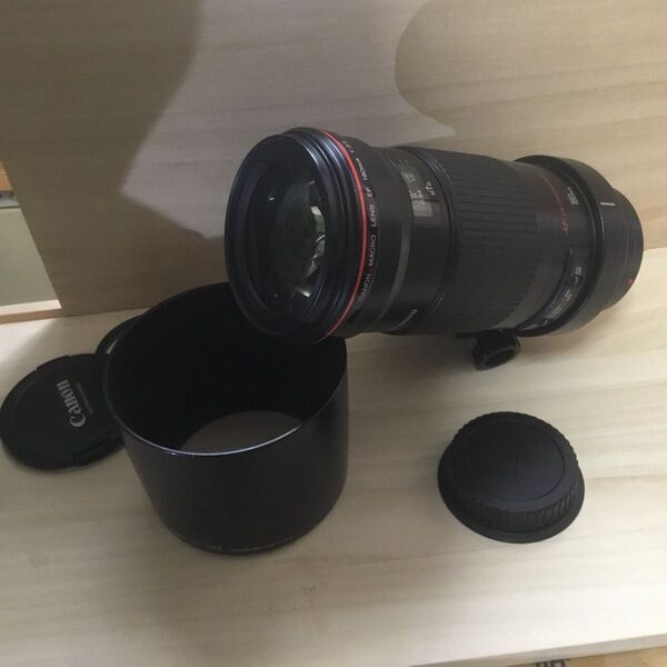 Canon マクロレンズ EF-180mm F3.5L USB 使用回数の少ないレンズ、