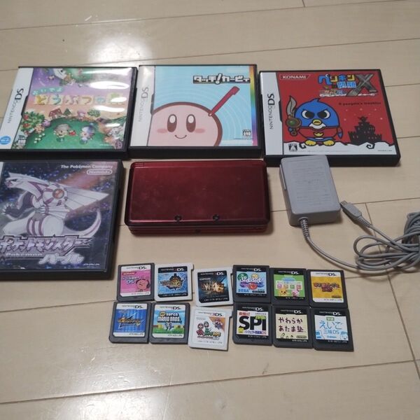 ニンテンドー3DS レッド 本体とゲームソフト