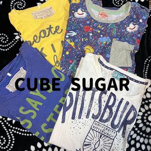 CUBE SUGAR 半袖トップス 4着セット