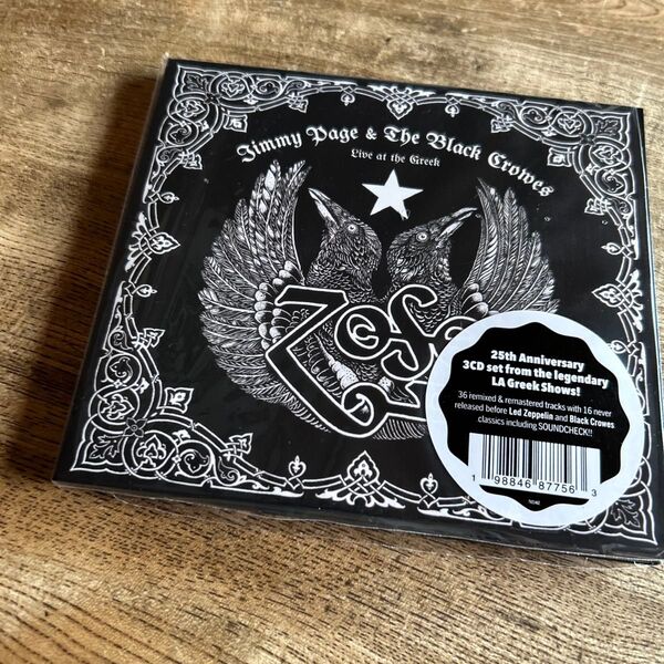 JIMMY PAGE & THE BLACK CROWES LIVE AT THE GREEK 3枚組 輸入盤