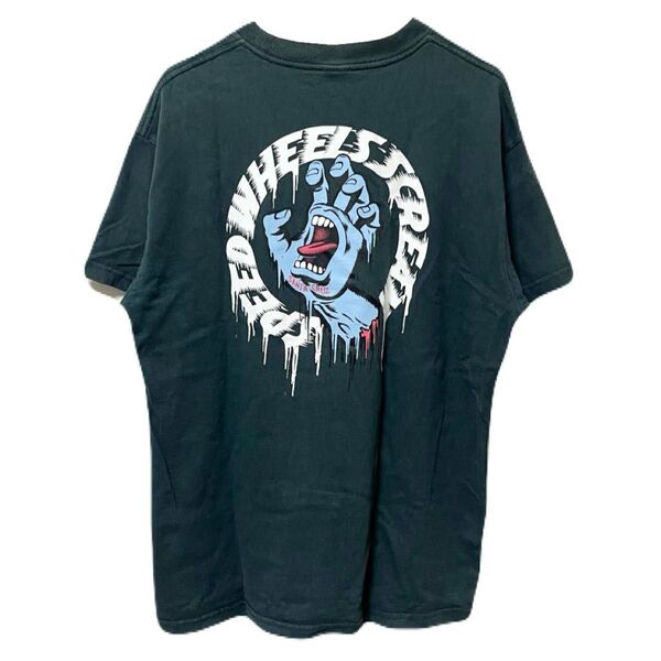 ムラサキスポーツ別注 SANTA CRUZ サンタクルーズ ルーズシルエット バックプリントTシャツ Mサイズ 中古