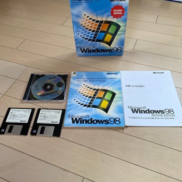 『送料無料』 Microsoft Windows 98 SE 製品版 PC/AT互換機、PC-9800シリーズ対応