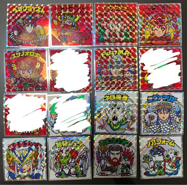 ビックリマンチョコ 紅白 12枚セット
