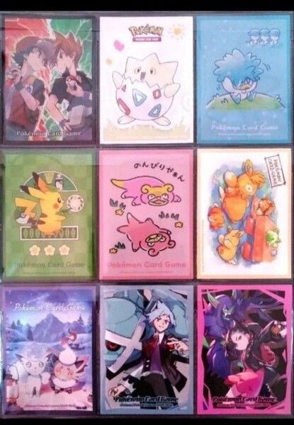 ポケモンカード デッキシールド キャラクタースリーブ 9種類 バラ売り151