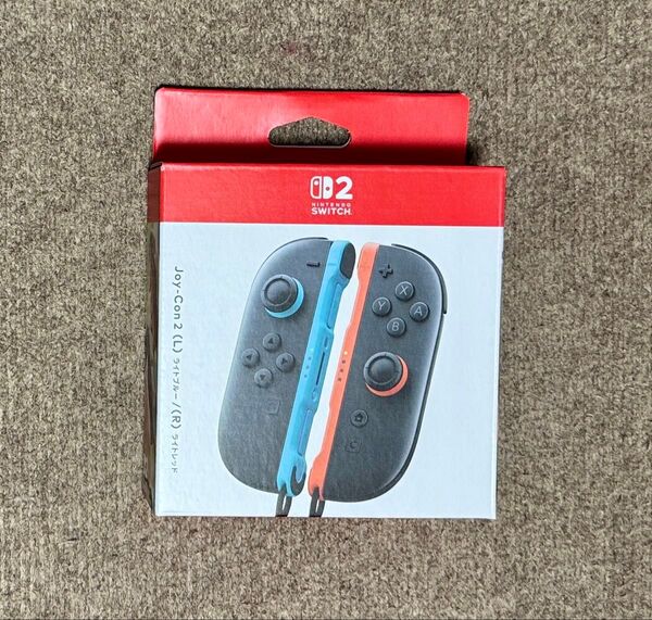 【新品未開封】Nintendo Switch2 Joy-Con 2 (L) ライトブルー/(R) ライトレッド ジョイコン2