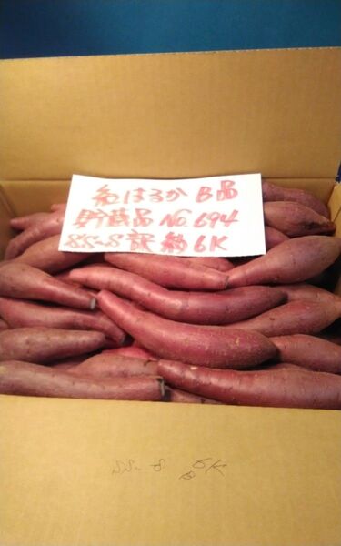 超お得!! 訳あり☆限定品☆ねっとり甘い貯蔵品紅はるかB品目一杯詰めて6Kです。 サツマイモ 千葉県産 べにはるか