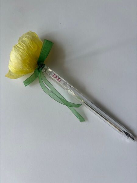 センソユニコ ボールペン FiORi イエロー 花 ヒィオリ お花のボールペン 文具
