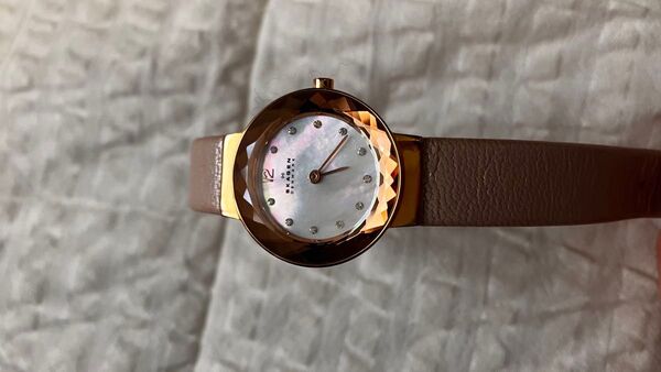 SKAGEN 腕時計 レディース ピンクゴールド 腕時計