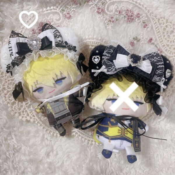 おまんじゅう ヘッドドレス *地雷系×ホワイト×ねこみみ*