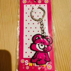 SWIMMER ピンククマ キーホルダー