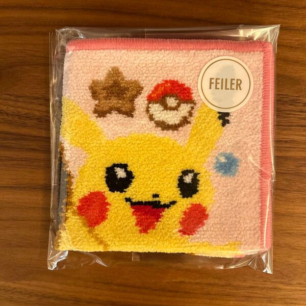 フェイラー ポケモンコラボ ハンカチ ピカチュウ イーブイ ハンカチ