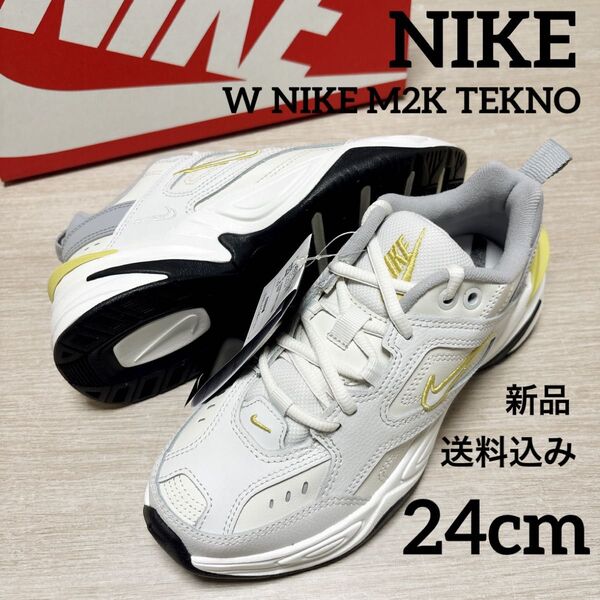 新品★NIKE★M2K★テクノ★運動靴★スニーカー★24cm