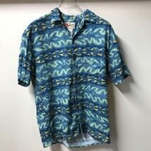 老舗ブランド HIRO HATTIE ビンテージ　コットンアロハシャツ MADE IN HAWAII ハワイアンシャツ ヒロハッティ_画像1