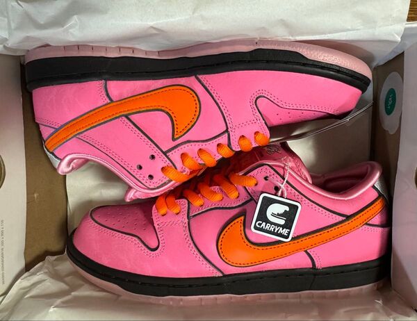 26cm The Powerpuff Girls × Nike SB Dunk Low Pro QS Blossom