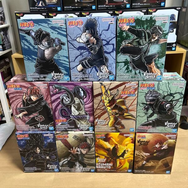 NARUTO-ナルト- VIBRATION STARS フィギュア11体まとめ売り