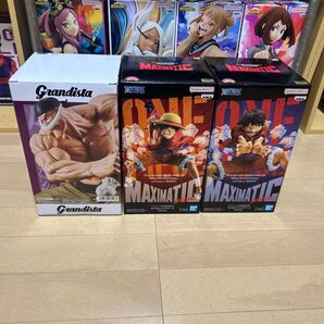 ワンピース フィギュア 3体セット Grandista MAXIMATIC ルフィ 白ひげ