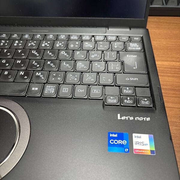 let’s note cf-fv4 simフリー メモリ16G SSD 512GB core i7