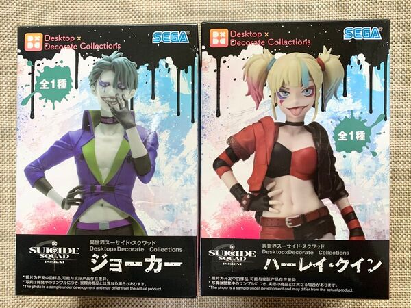 異世界スーサイド・スクワッド Desktop Decorate Collections ジョーカー ハーレイ・クイン